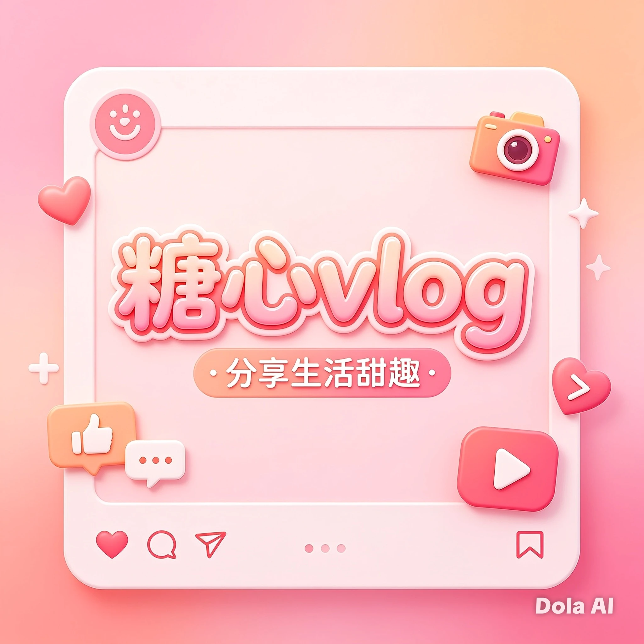糖心Vlog短视频照片与文字生活动态